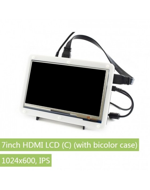 7inch HDMI LCD and Bicolor Case