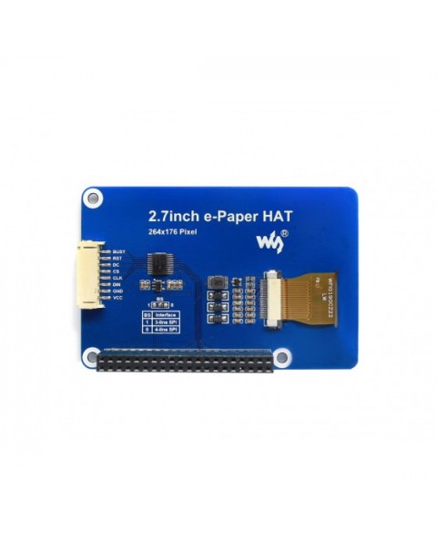 2.7inch E-Ink display HAT