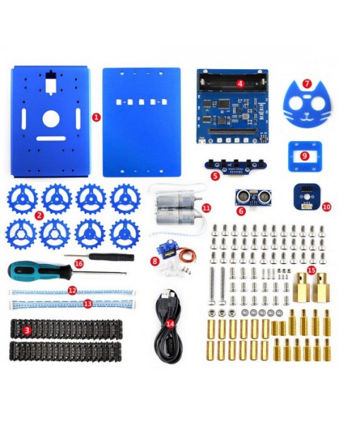 KitiBot tracking robot making kit